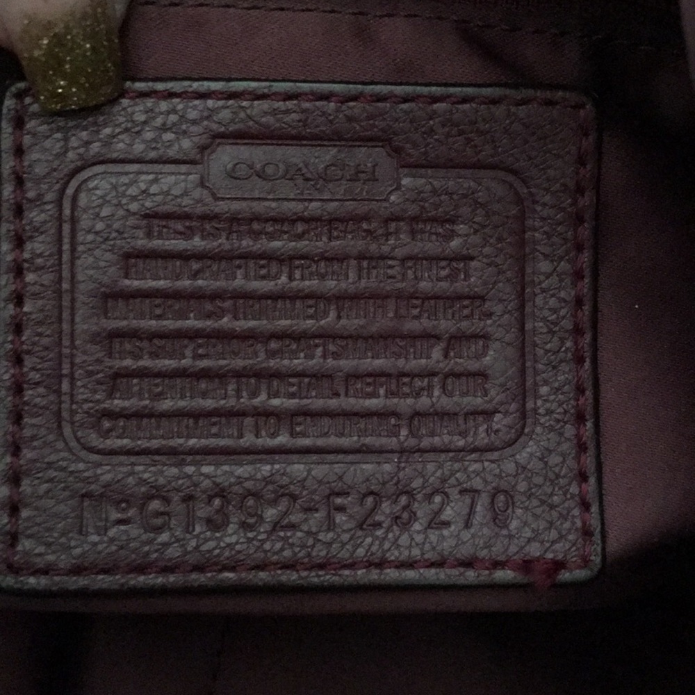 Coach handbag - Picture 3 of 3